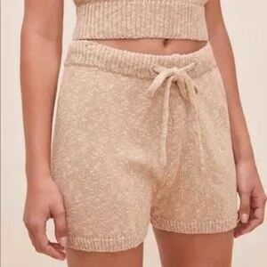 ASTR Knit Sweater Shorts